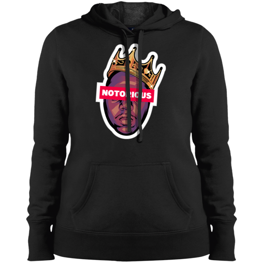 "NOTORIOUS" Ladies' Pullover Hooded Sweatshirt