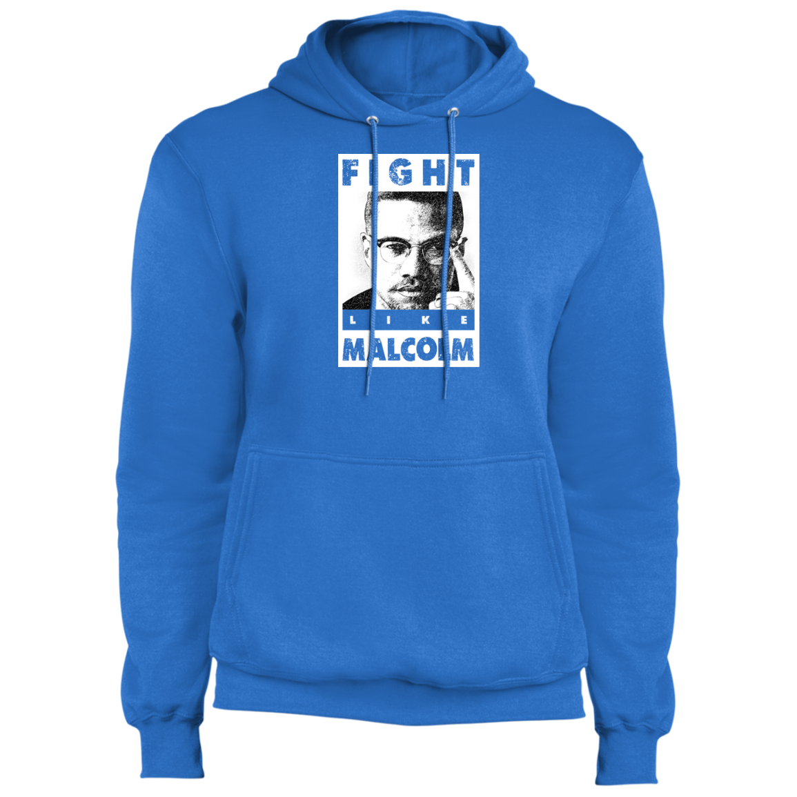 "LIKE MALCOLM" Core Fleece Pullover Hoodie