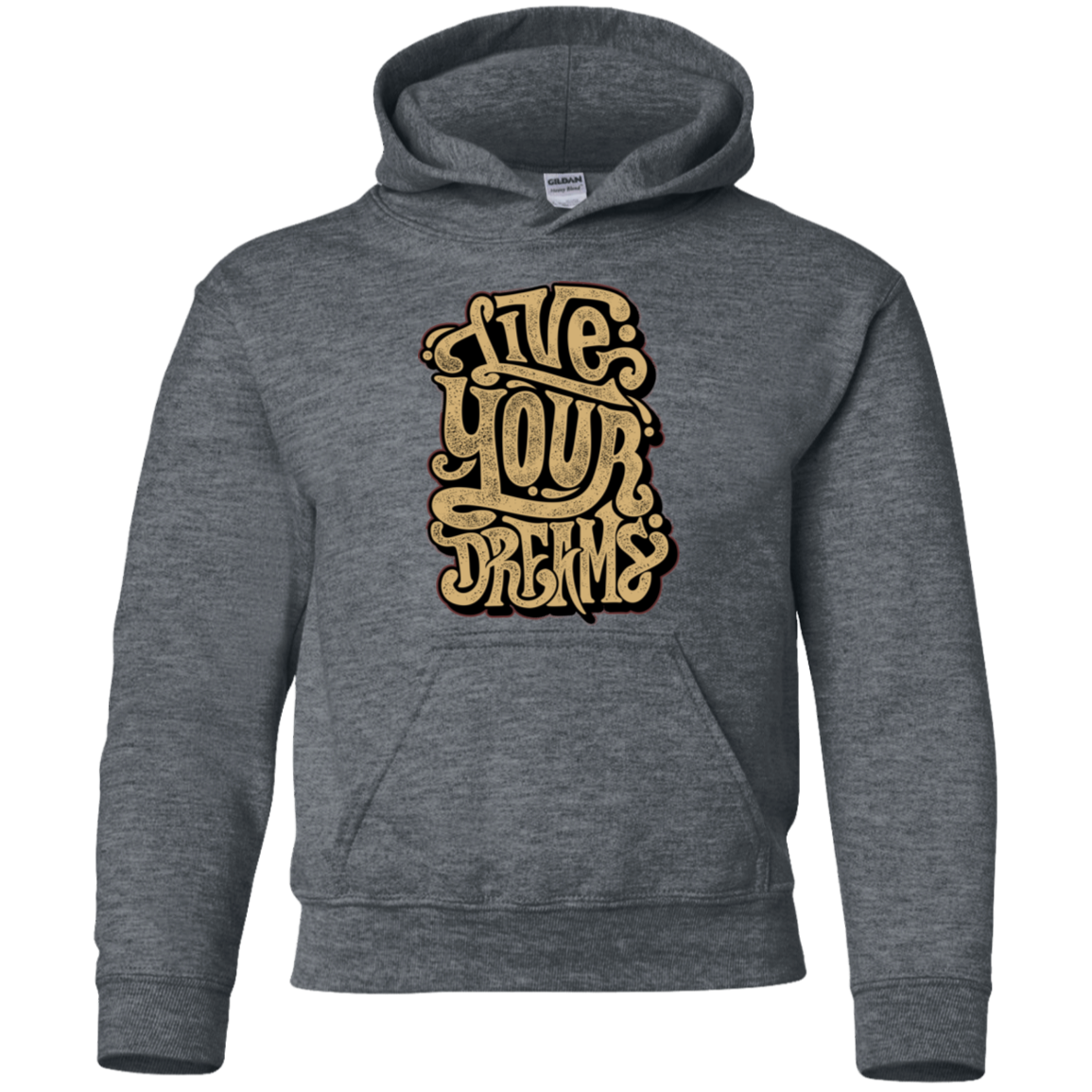 "LIVE YOUR DREAMS" Youth Pullover Hoodie