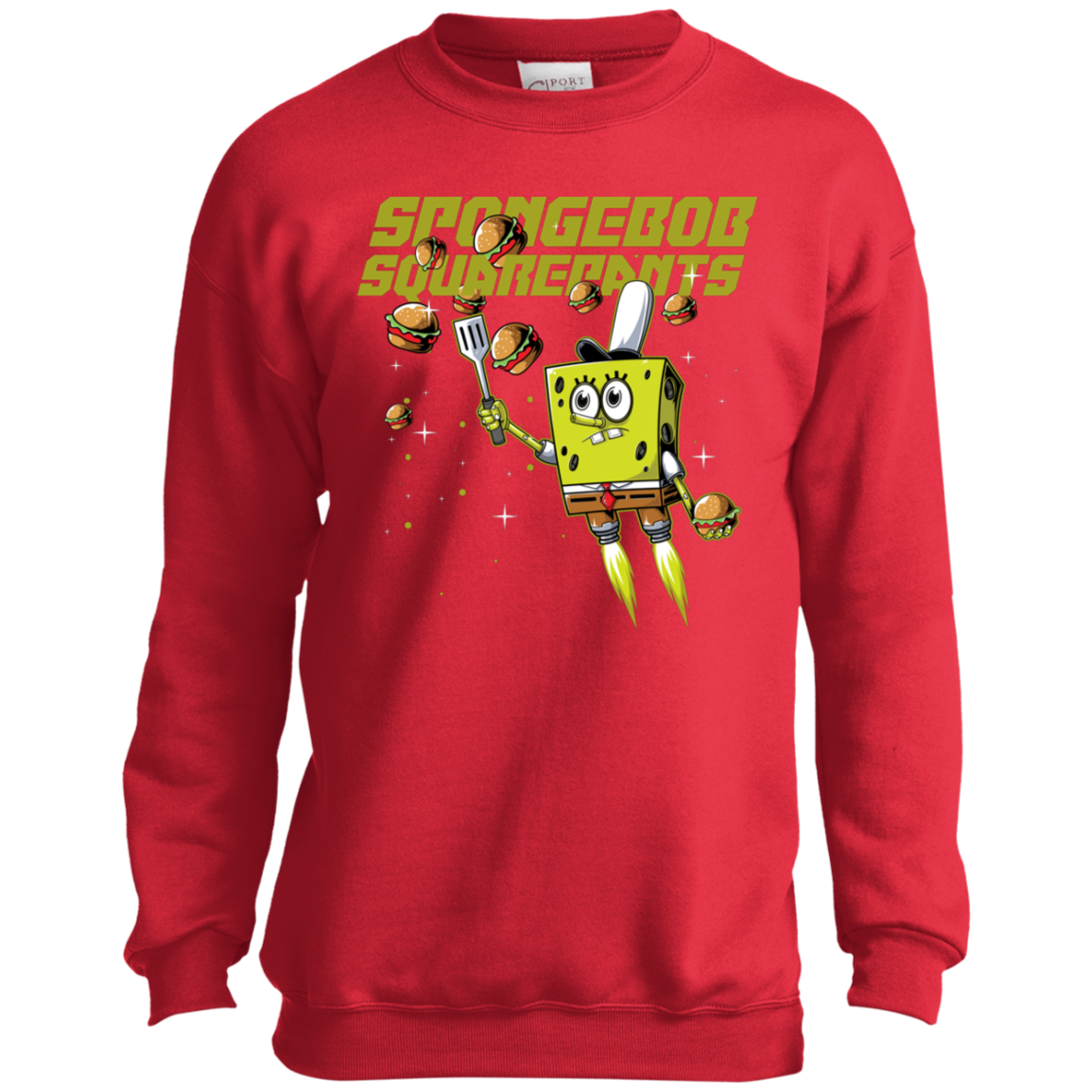 "SPONGEBOB" Youth Crewneck Sweatshirt