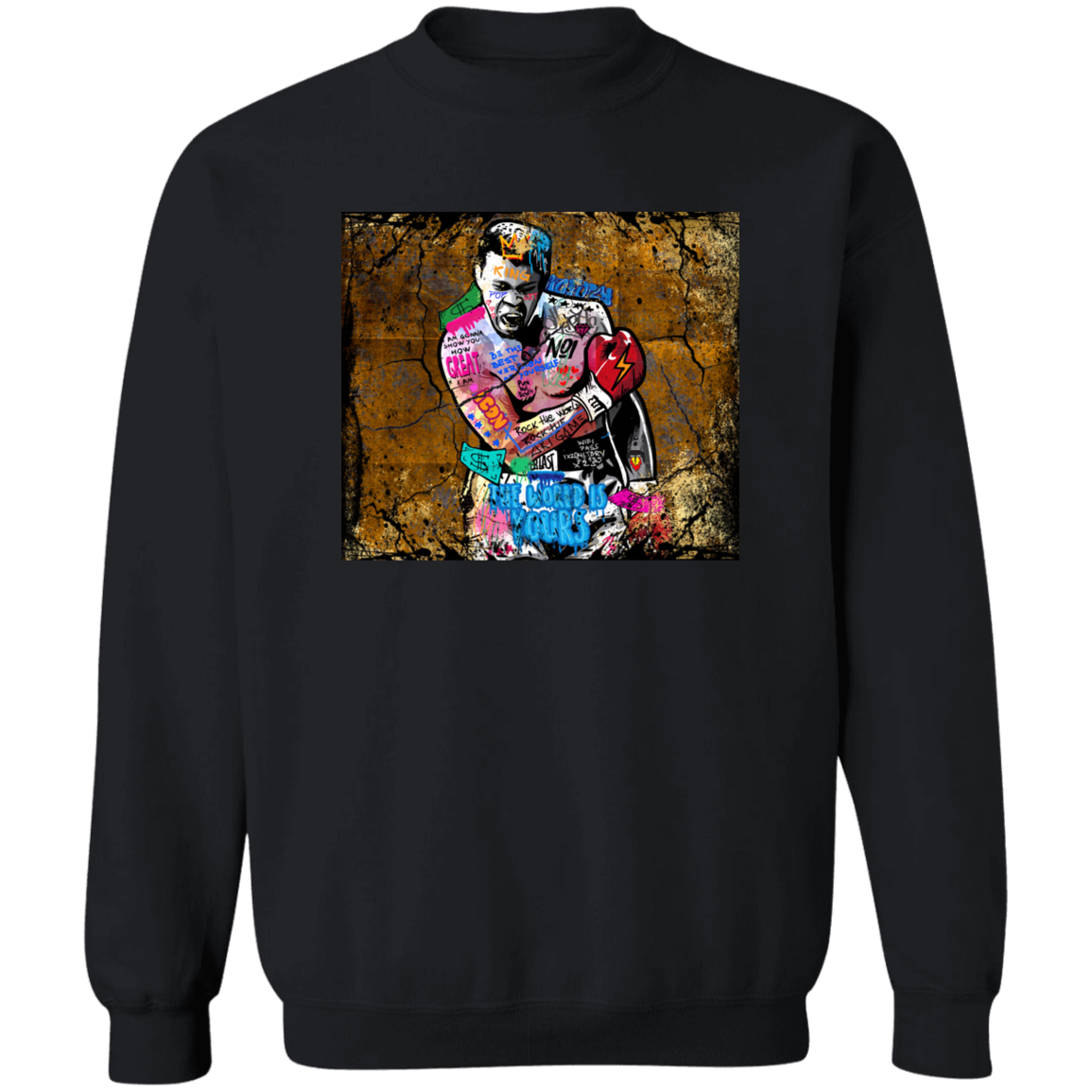 "THE GREATEST" Crewneck Pullover Sweatshirt