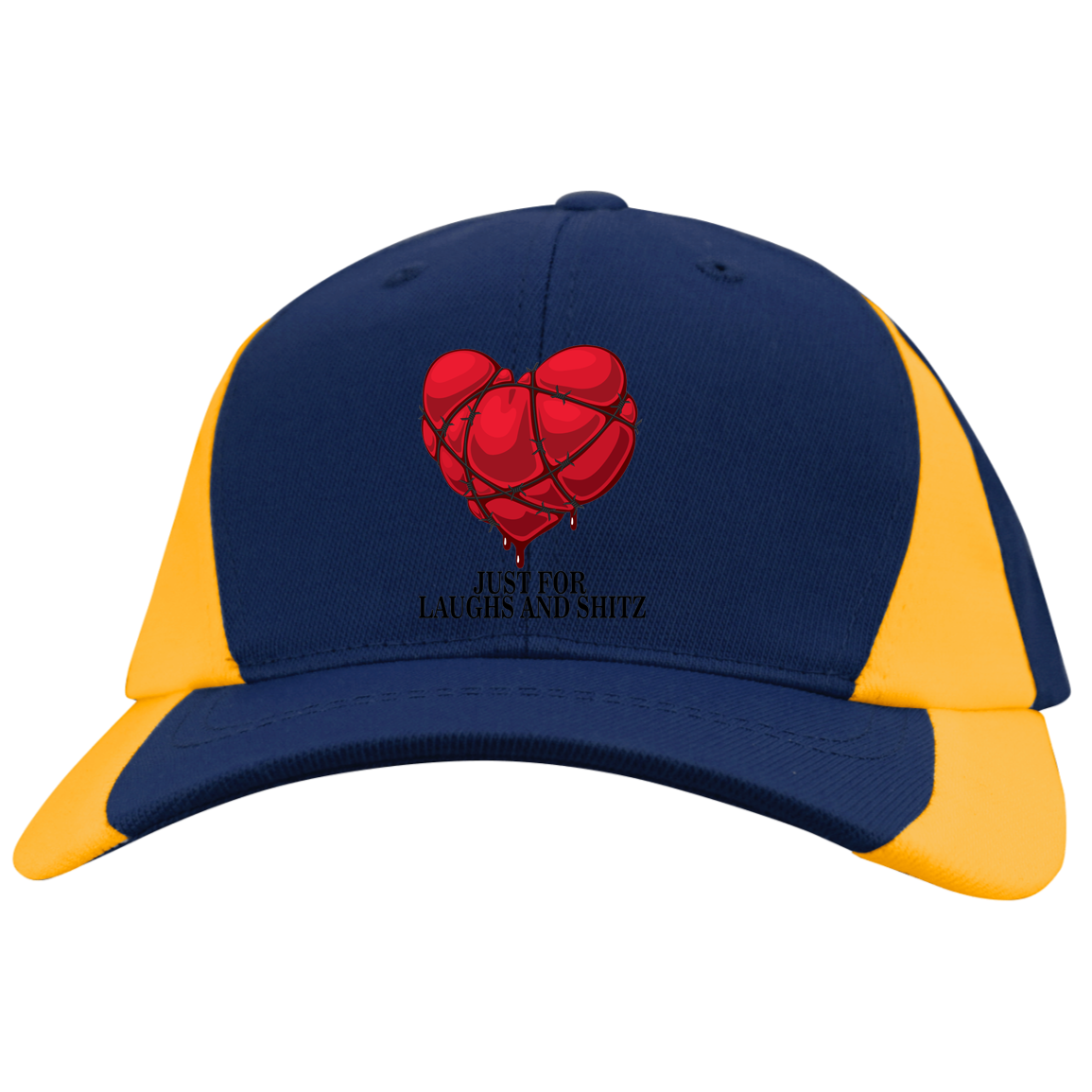 "MY BLOODY HEART" Mid-Profile Colorblock Hat