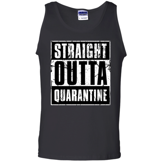 "QUARANTINE" 100% Cotton Tank Top