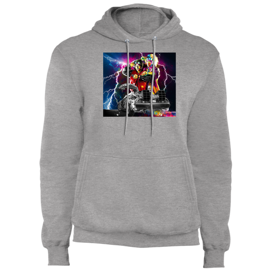 "DELOREAN" Core Fleece Pullover Hoodie