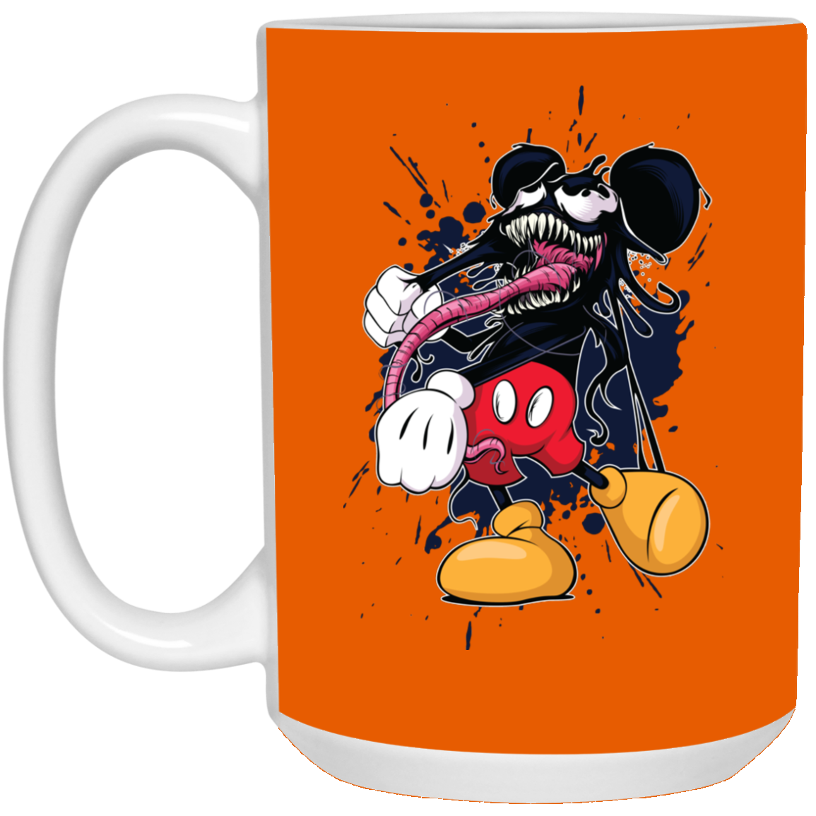 "VENOM MOUSE" 15 oz. White Mug