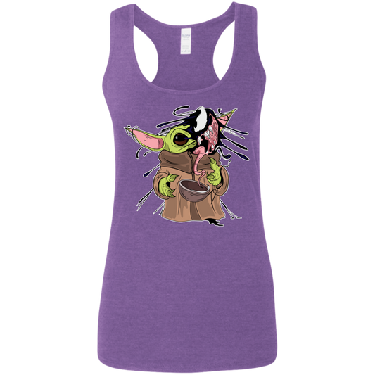 "BABY YODA VENOM" Ladies' Softstyle Racerback Tank