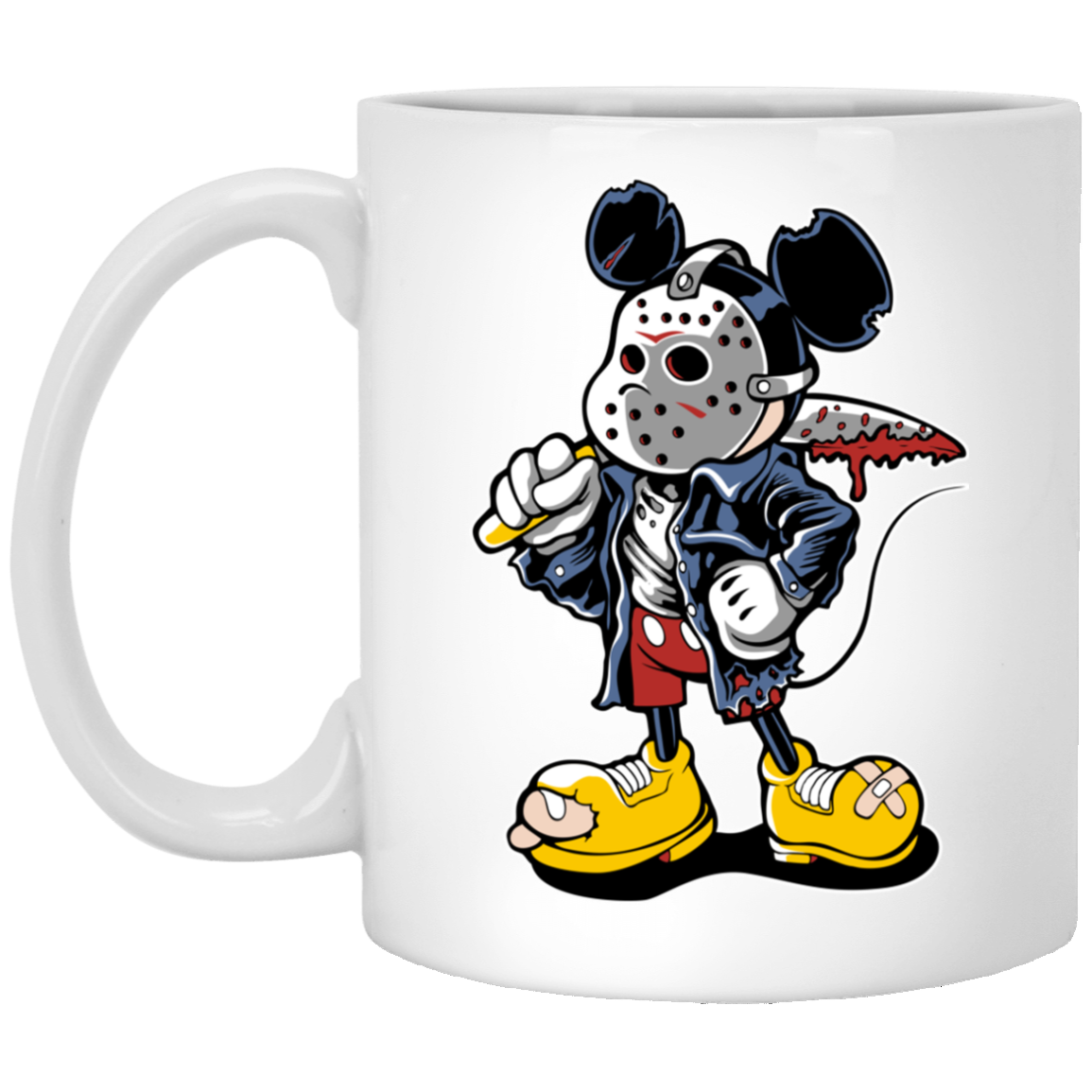 "MANIAC MICKEY 11 oz. White Mug