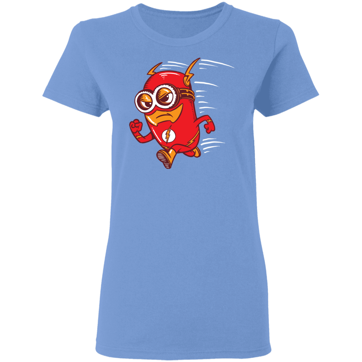 "FLASH MINION" Ladies' 5.3 oz. T-Shirt