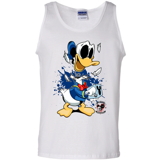 "DONALD IN A BOX" 100% Cotton Tank Top