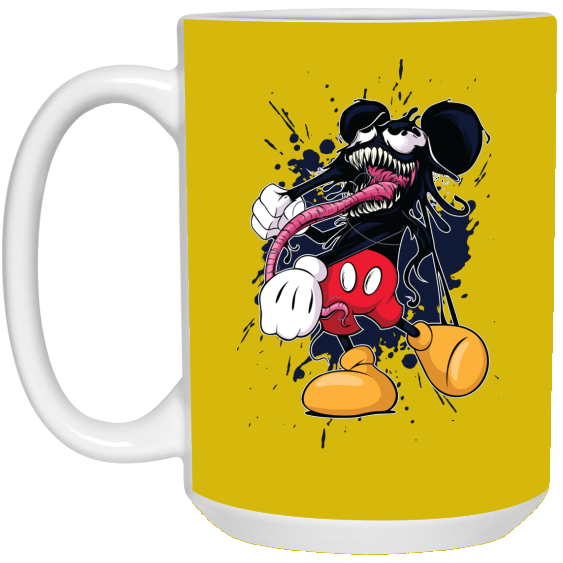 "VENOM MOUSE" 15 oz. White Mug