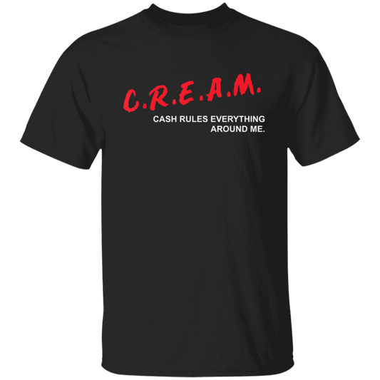 "CREAM" 5.3 oz. T-Shirt