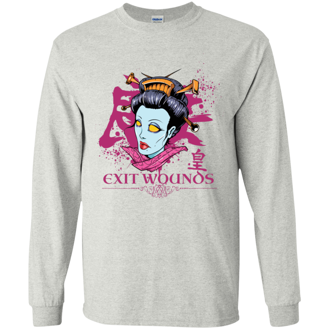 "EXIT WOUNDS" Youth LS T-Shirt