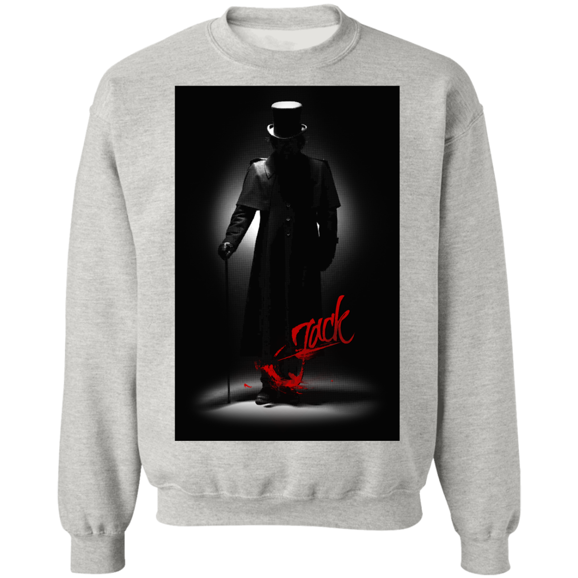 "JACK" Crewneck Pullover Sweatshirt  8 oz.