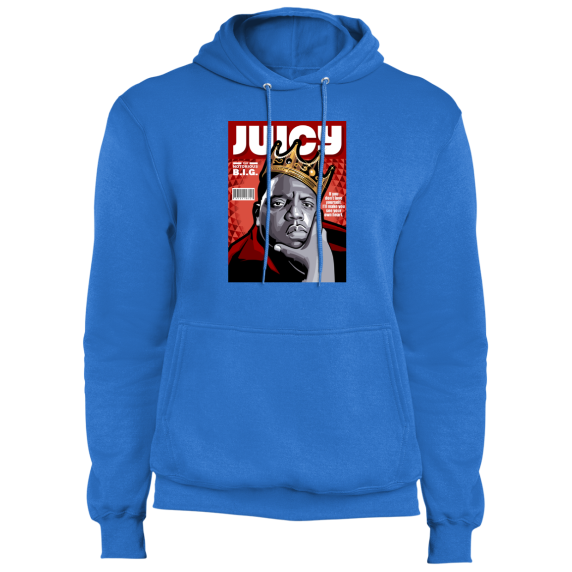 "JUICY" Core Fleece Pullover Hoodie