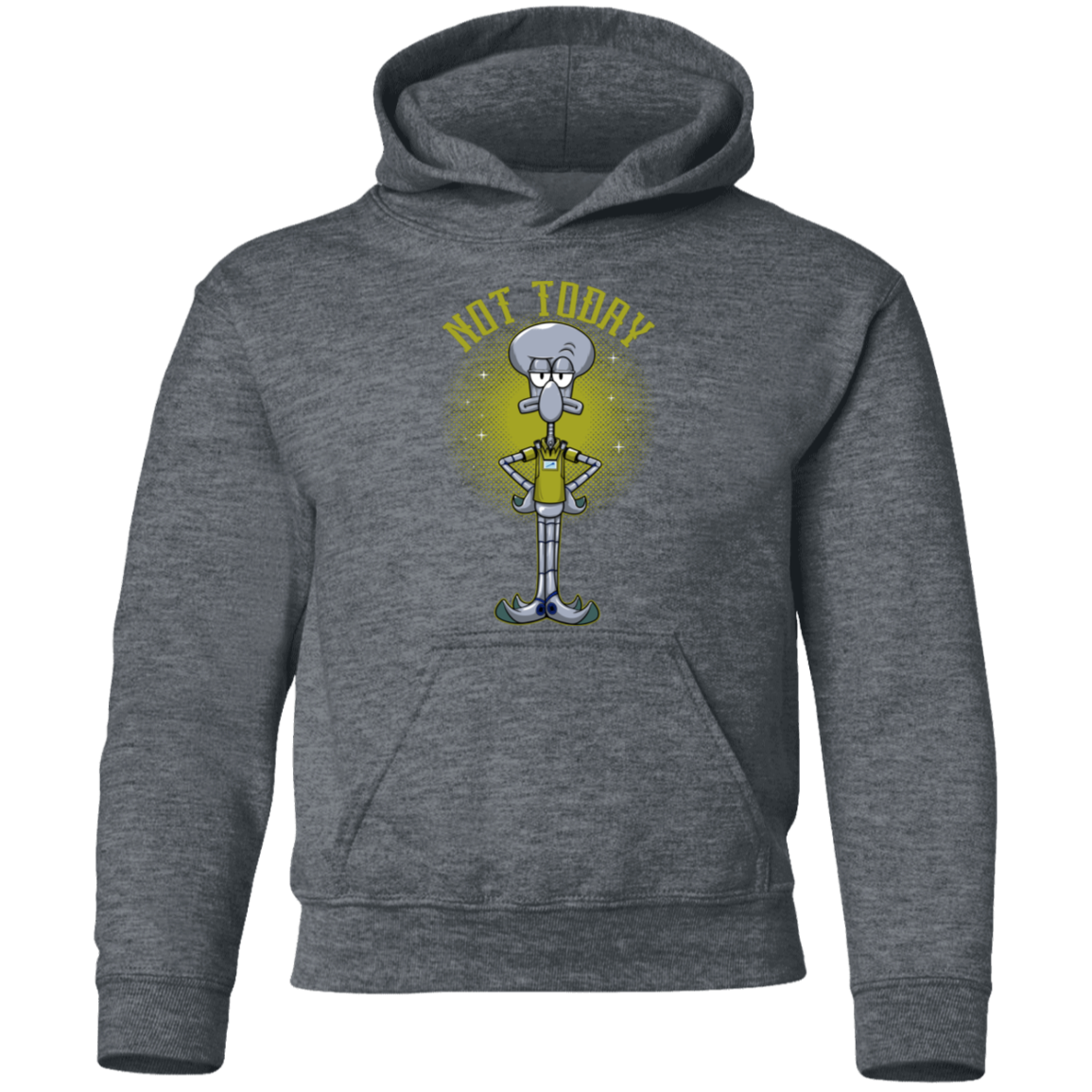 "SQUIDWARD" Youth Pullover Hoodie