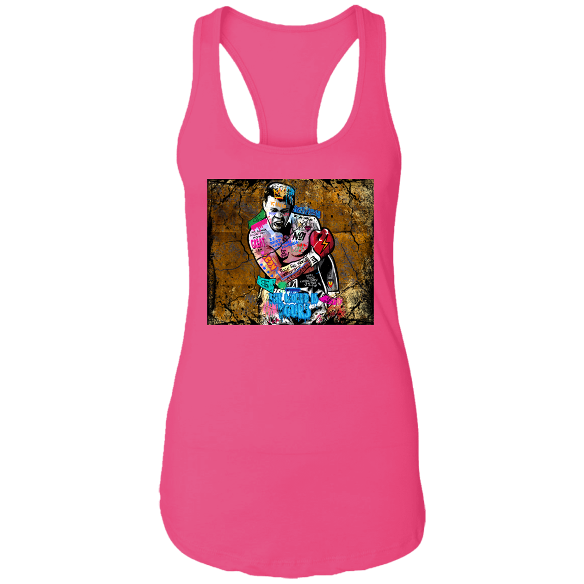 "THE GREATEST" Ladies Ideal Racerback Tank