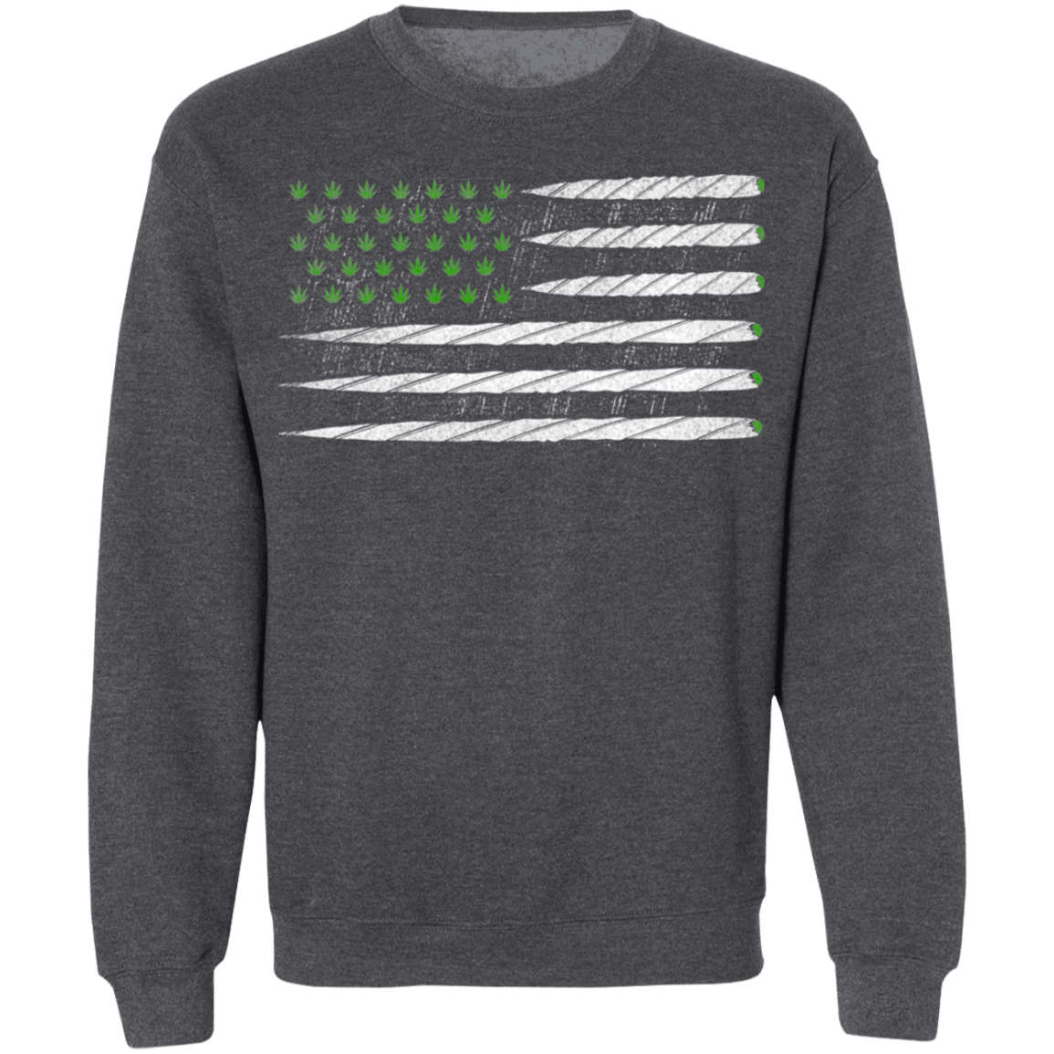 "JOINT FLAG" Crewneck Pullover Sweatshirt  8 oz.