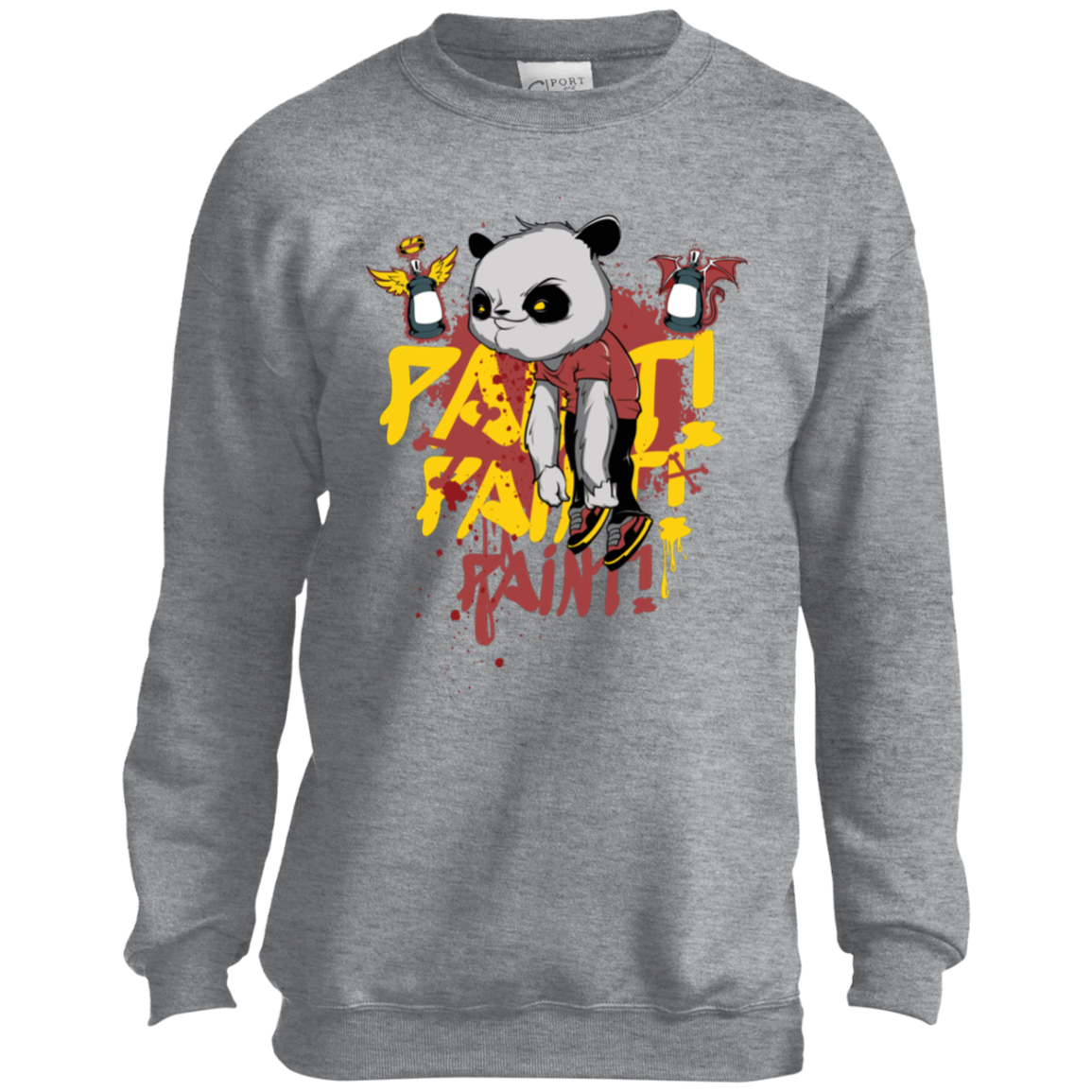 "PAINT PAINT PAINT" Youth Crewneck Sweatshirt