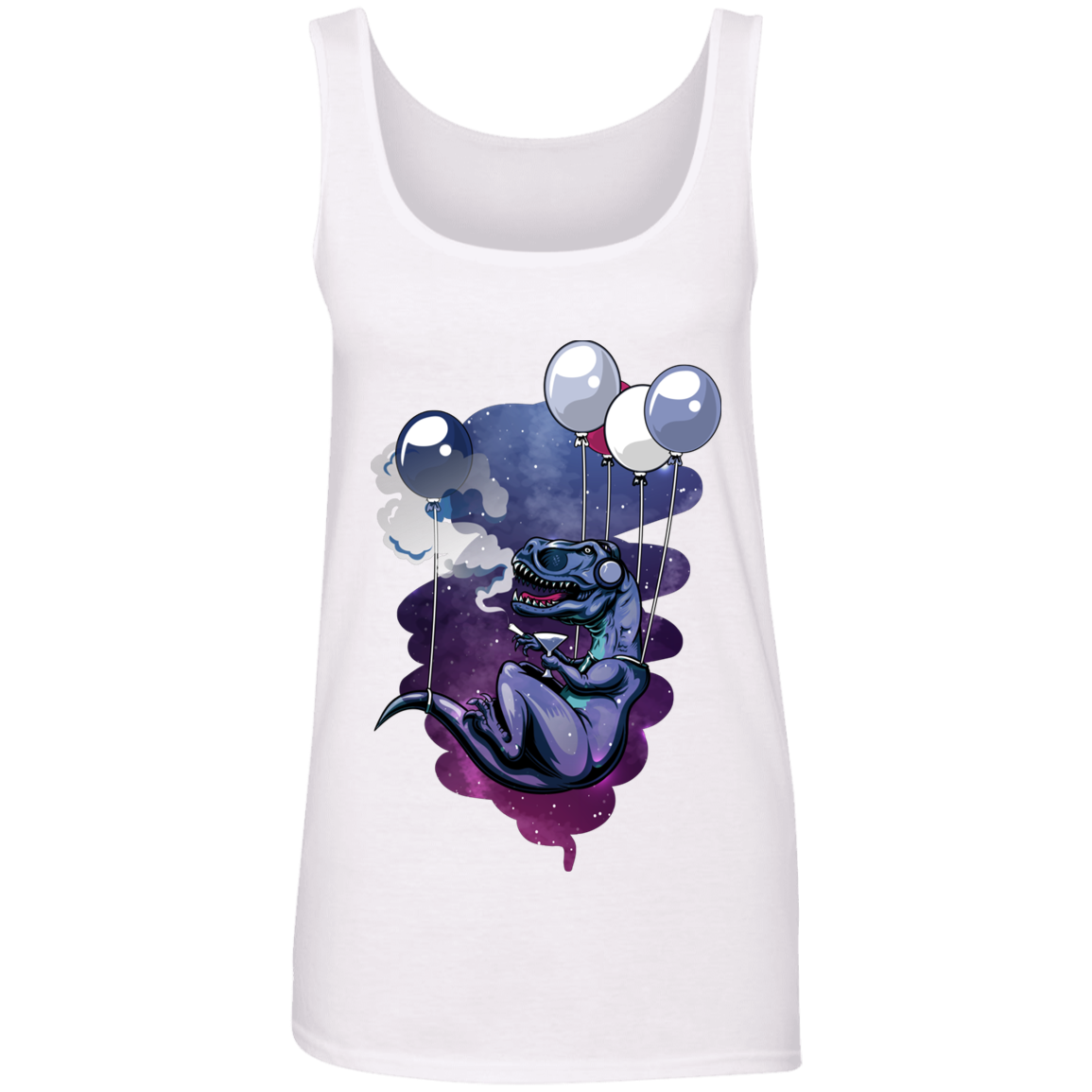 "HIGH LIFE" Ladies' 100% Ringspun Cotton Tank Top