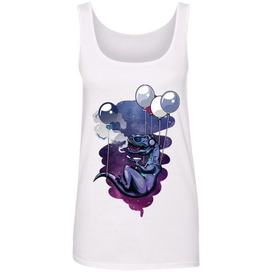 "HIGH LIFE" Ladies' 100% Ringspun Cotton Tank Top