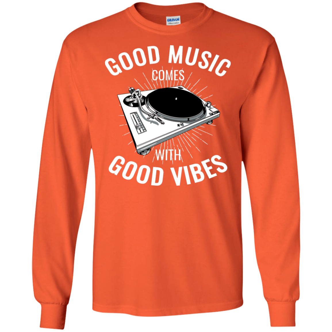 "GOOD VIBES" LS Ultra Cotton T-Shirt