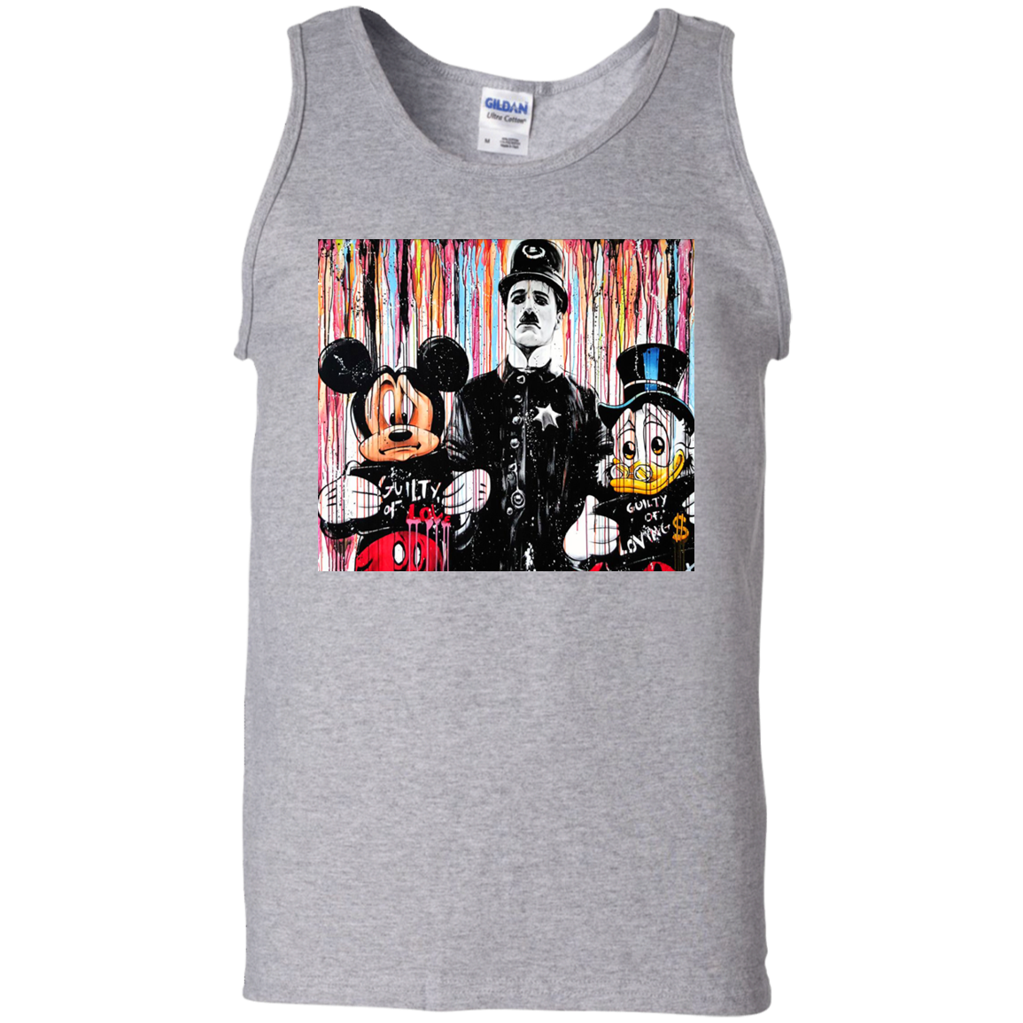 "GUILTY OF LOVE" 100% Cotton Tank Top