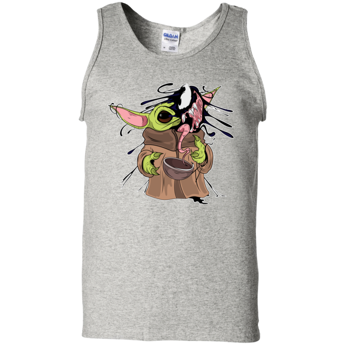 "BABY YODA VENOM"  100% Cotton Tank Top