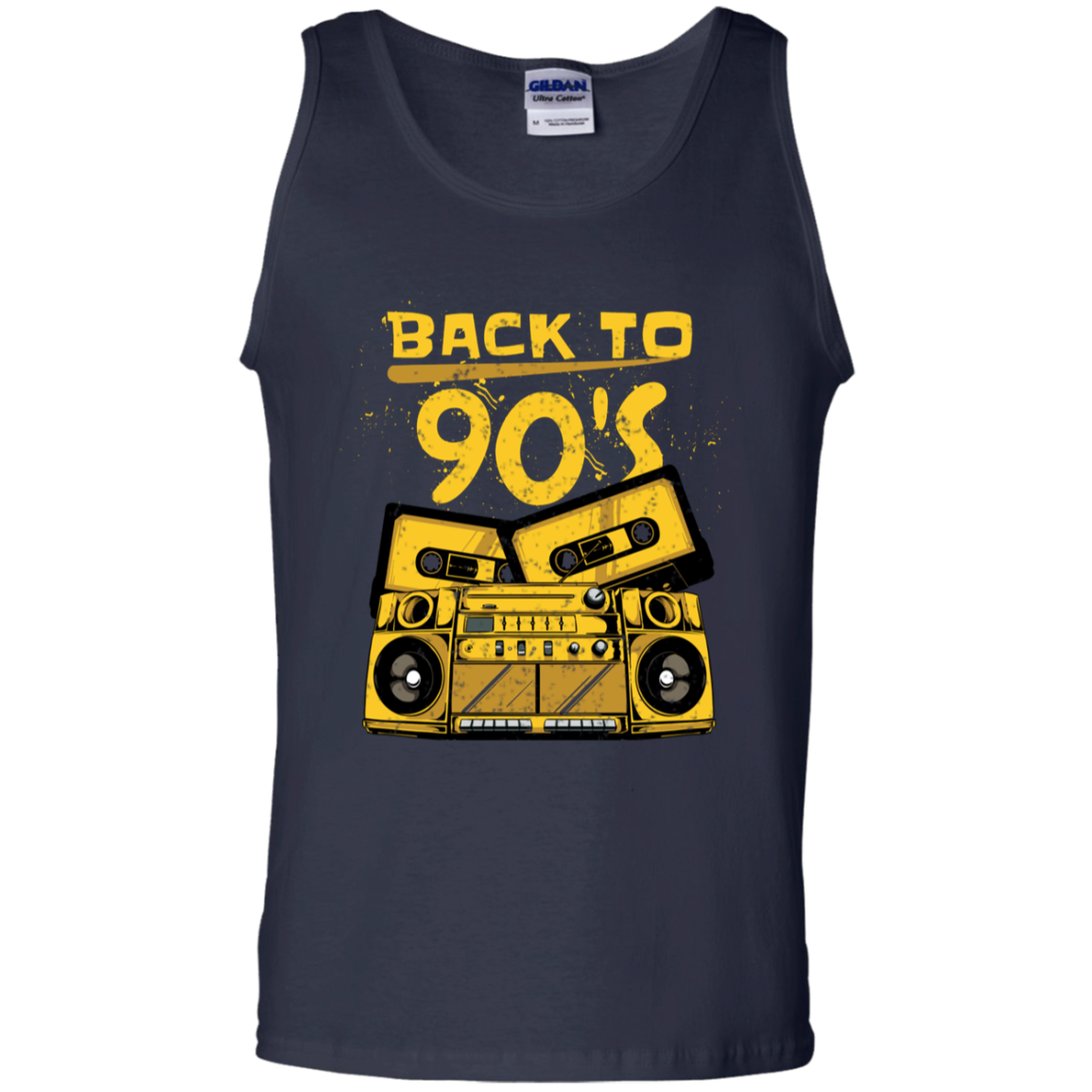 "BACK TO THE 90'S" 100% Cotton Tank Top