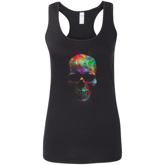 "RADIANT SKULL" Ladies' Softstyle Racerback Tank