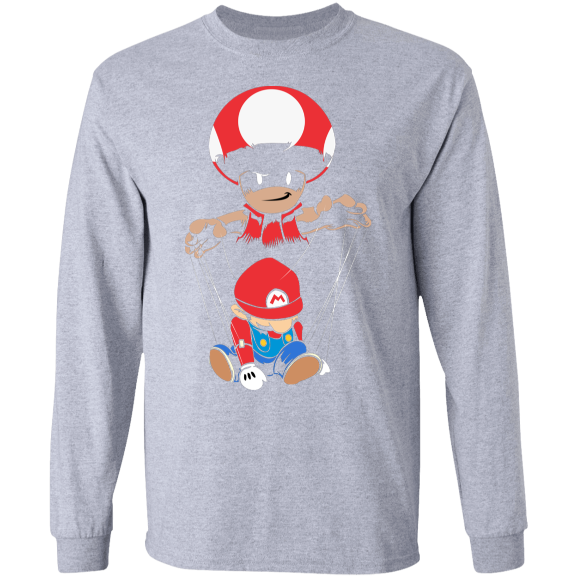 MARIO DOLL" LS Ultra Cotton T-Shirt