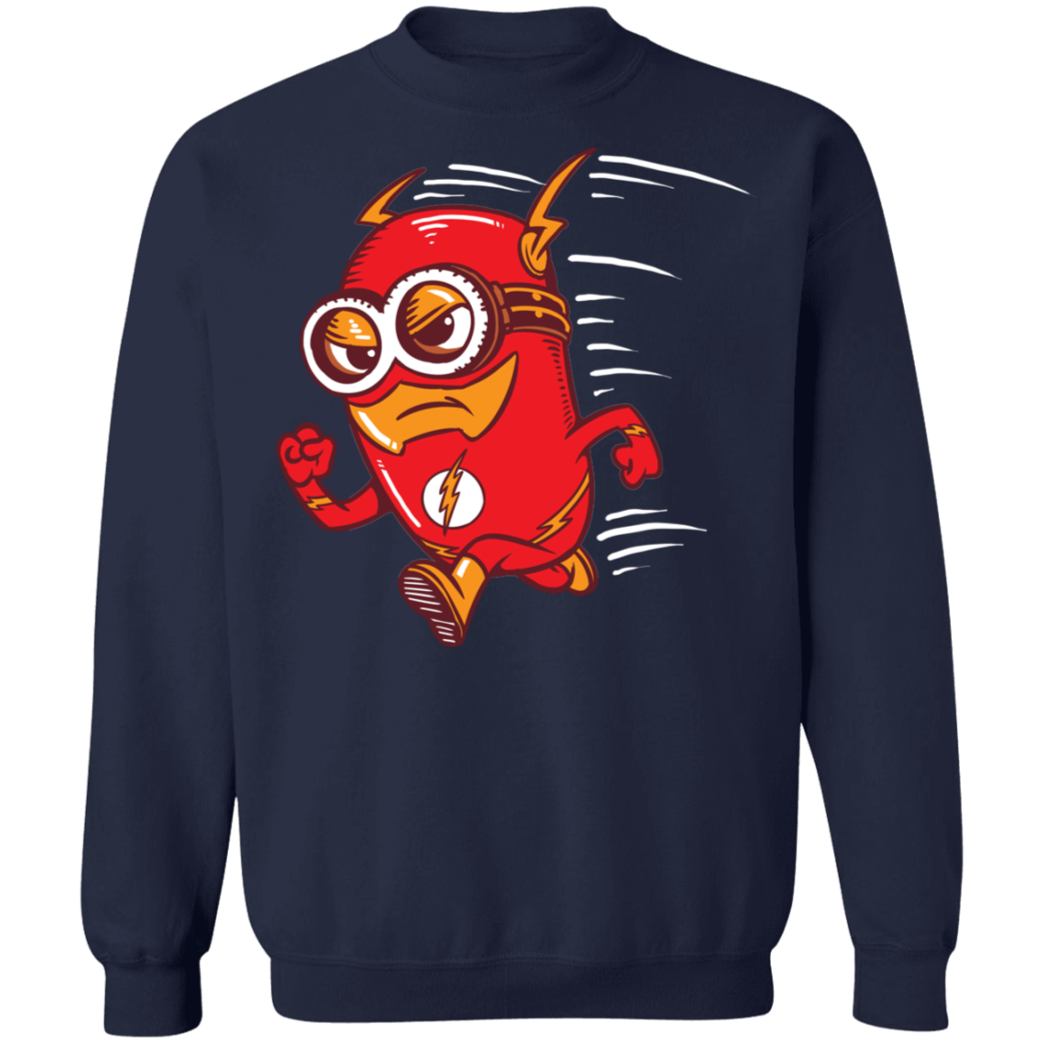 "FLASH MINION" Pullover Sweatshirt  8 oz.