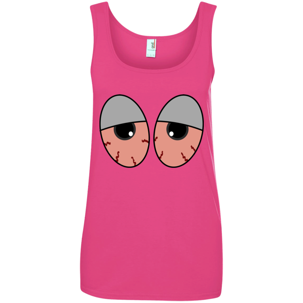 "RED EYES" Ladies' 100% Ringspun Cotton Tank Top