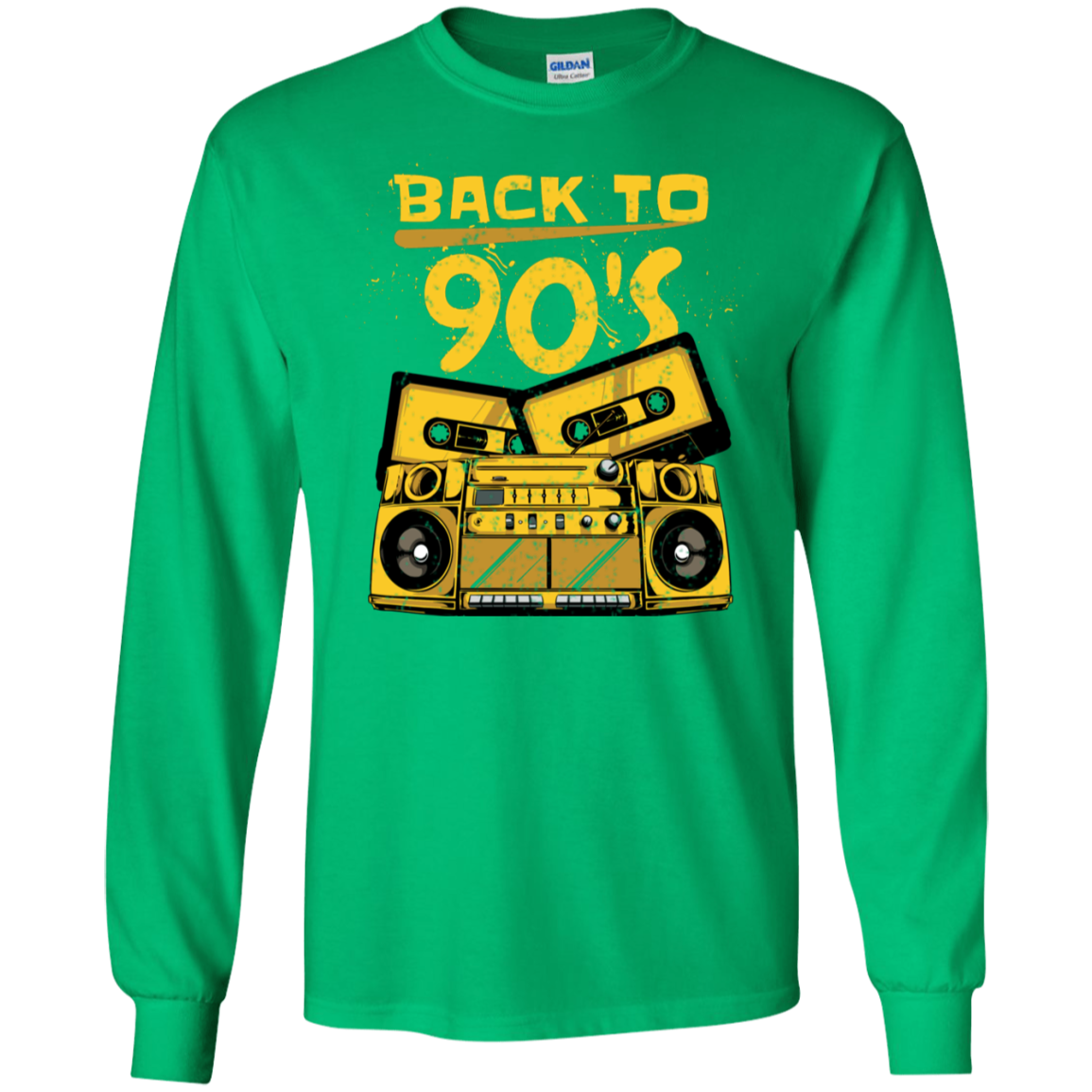 "BACK TO THE 90'S" LS Ultra Cotton T-Shirt