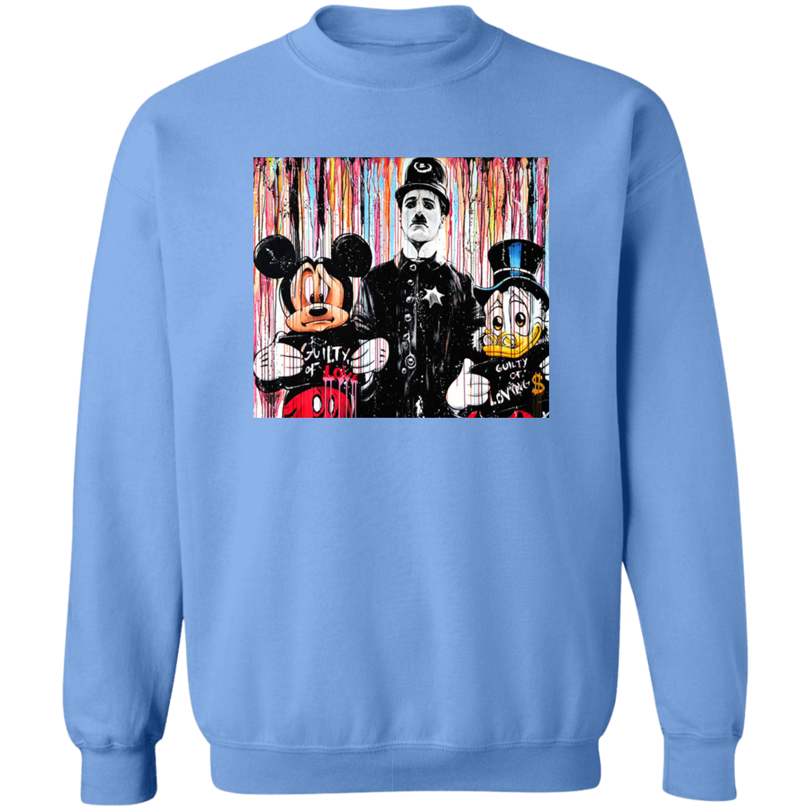 "GUILTY OF LOVE" Crewneck Pullover Sweatshirt