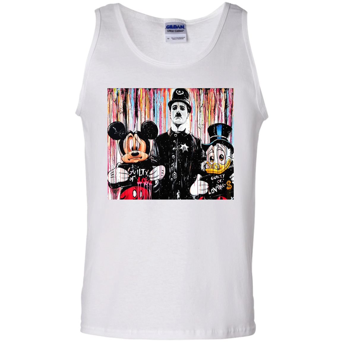 "GUILTY OF LOVE" 100% Cotton Tank Top