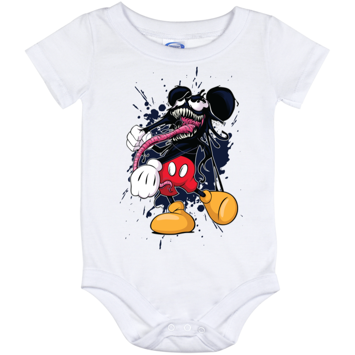 "VENOM MOUSE" Baby Onesie 12 Month