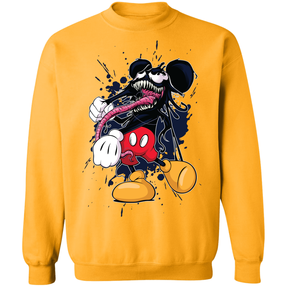 "VENOM MOUSE" Crewneck Pullover Sweatshirt  8 oz.