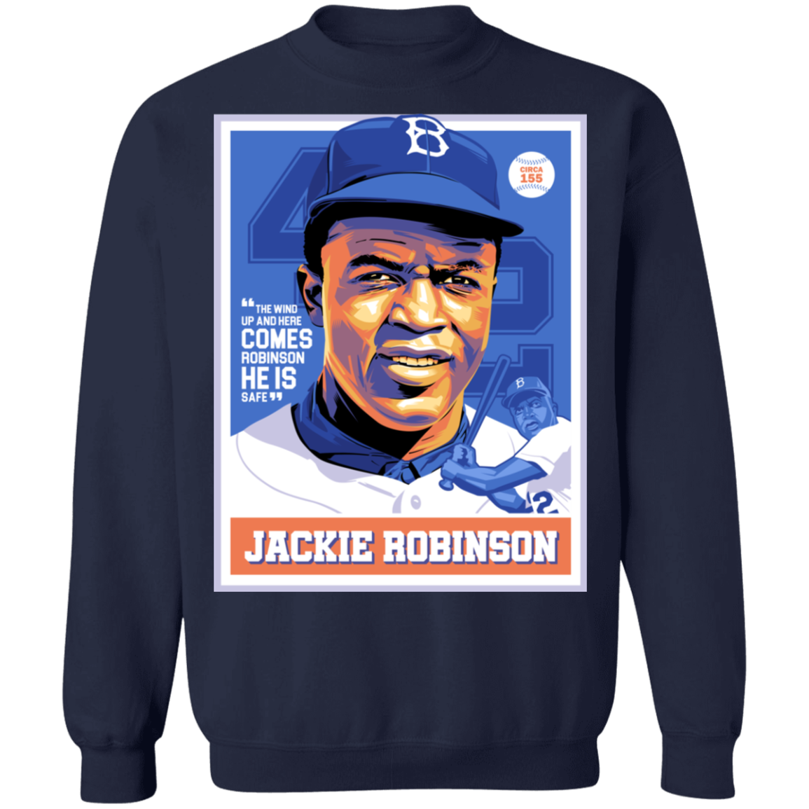 "JACKIE" Crewneck Pullover Sweatshirt