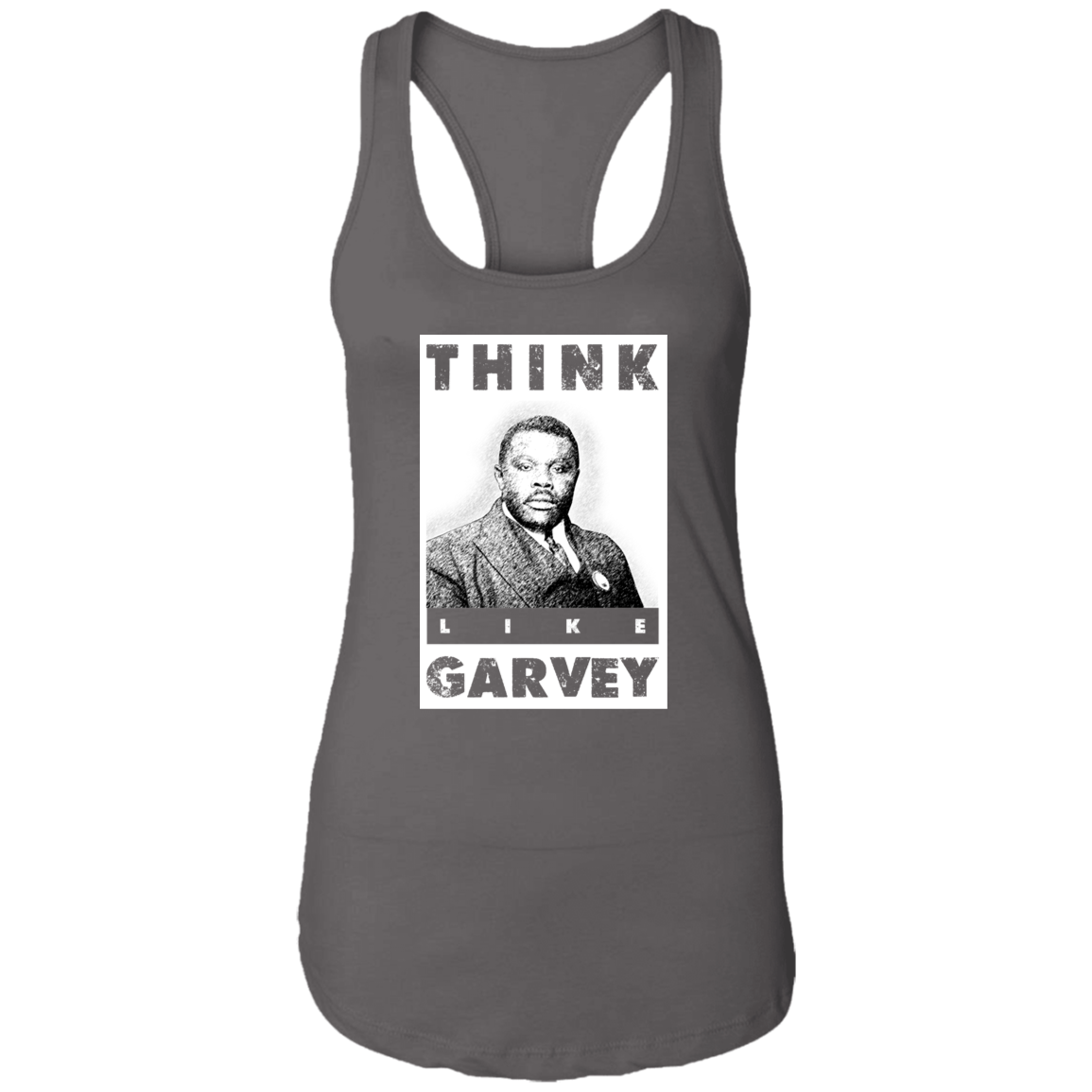 "LIKE GARVEY" Ladies Ideal Racerback Tank