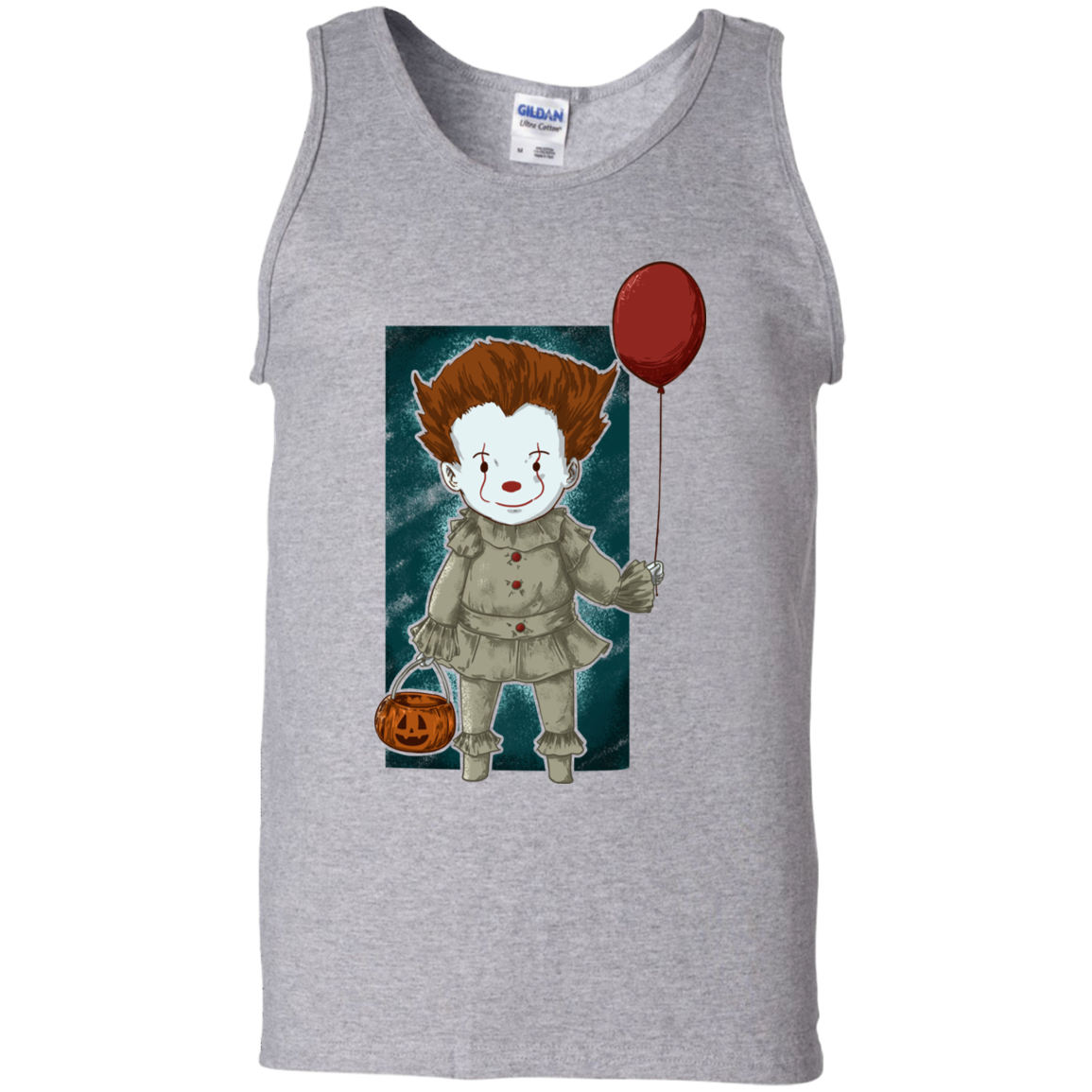 "LITTLE CLOWN" 100% Cotton Tank Top