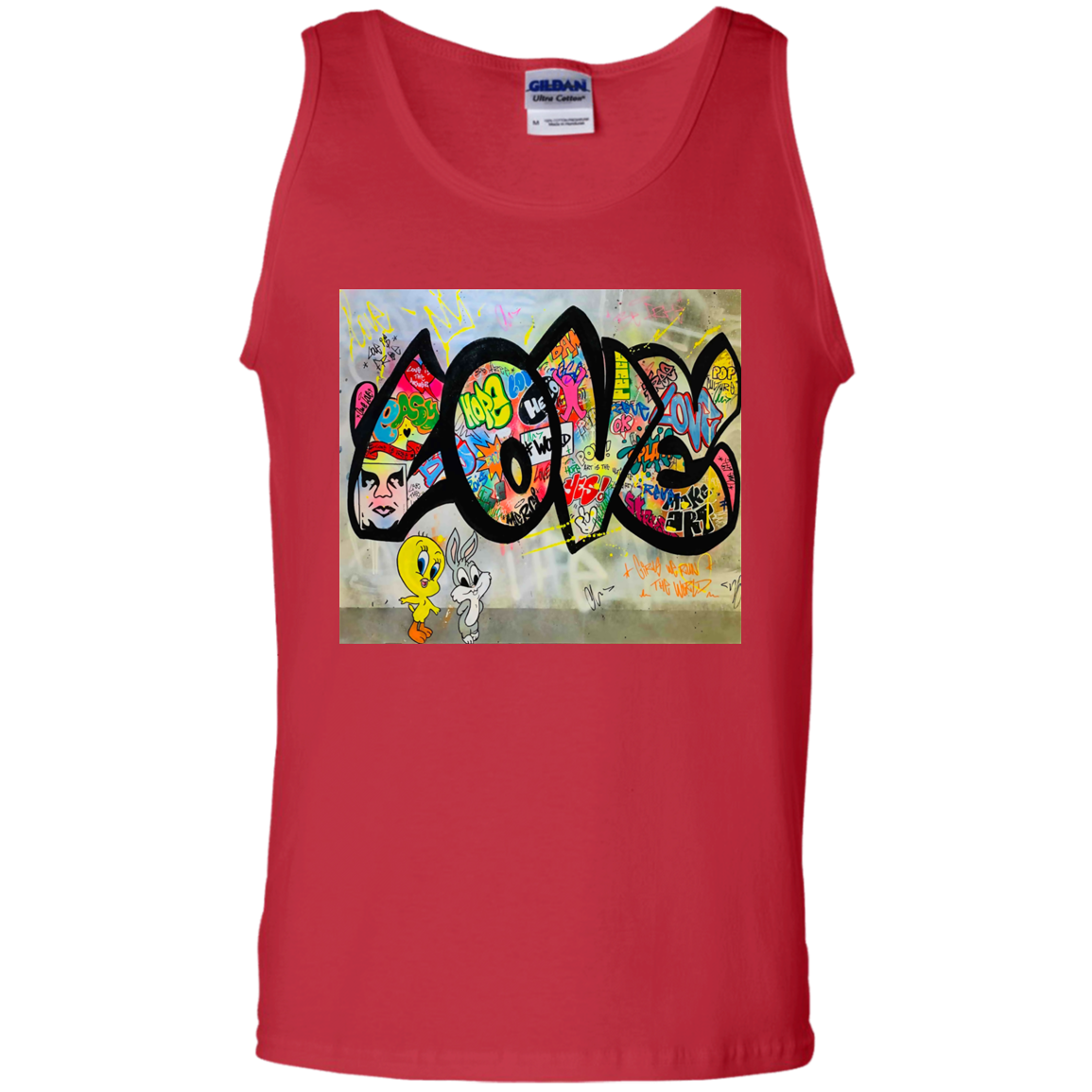 "LOVE" 100% Cotton Tank Top