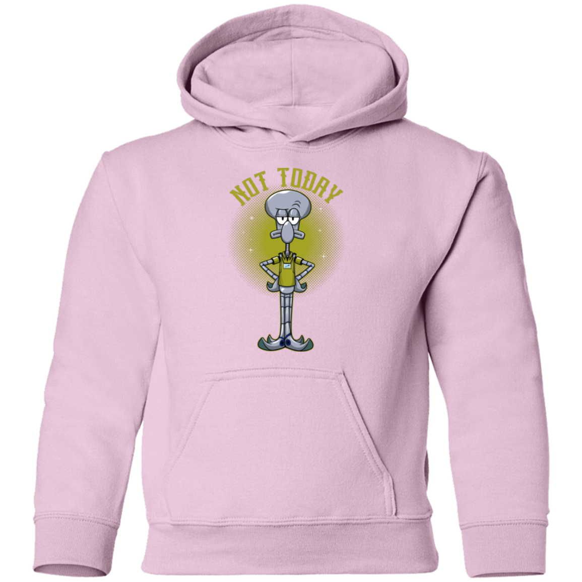 "SQUIDWARD" Youth Pullover Hoodie