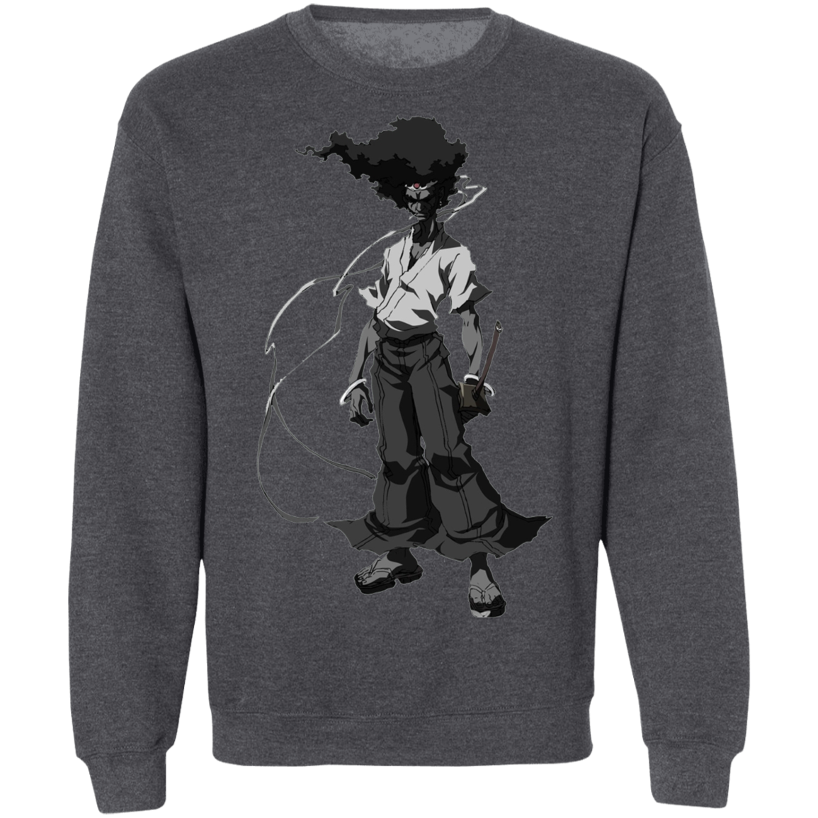 "AFRO" Crewneck Pullover Sweatshirt  8 oz.