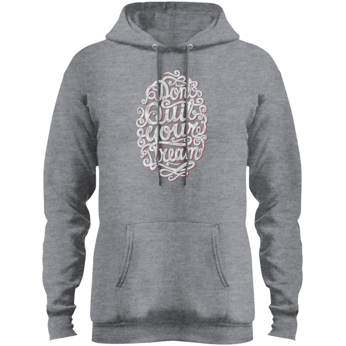 "DONT QUIT YOUR DREAM" Core Fleece Pullover Hoodie