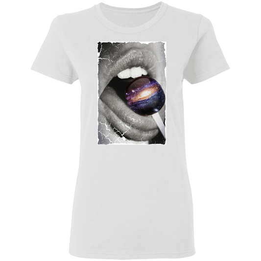 "GALACTIC TASTE" Ladies' 5.3 oz. T-Shirt