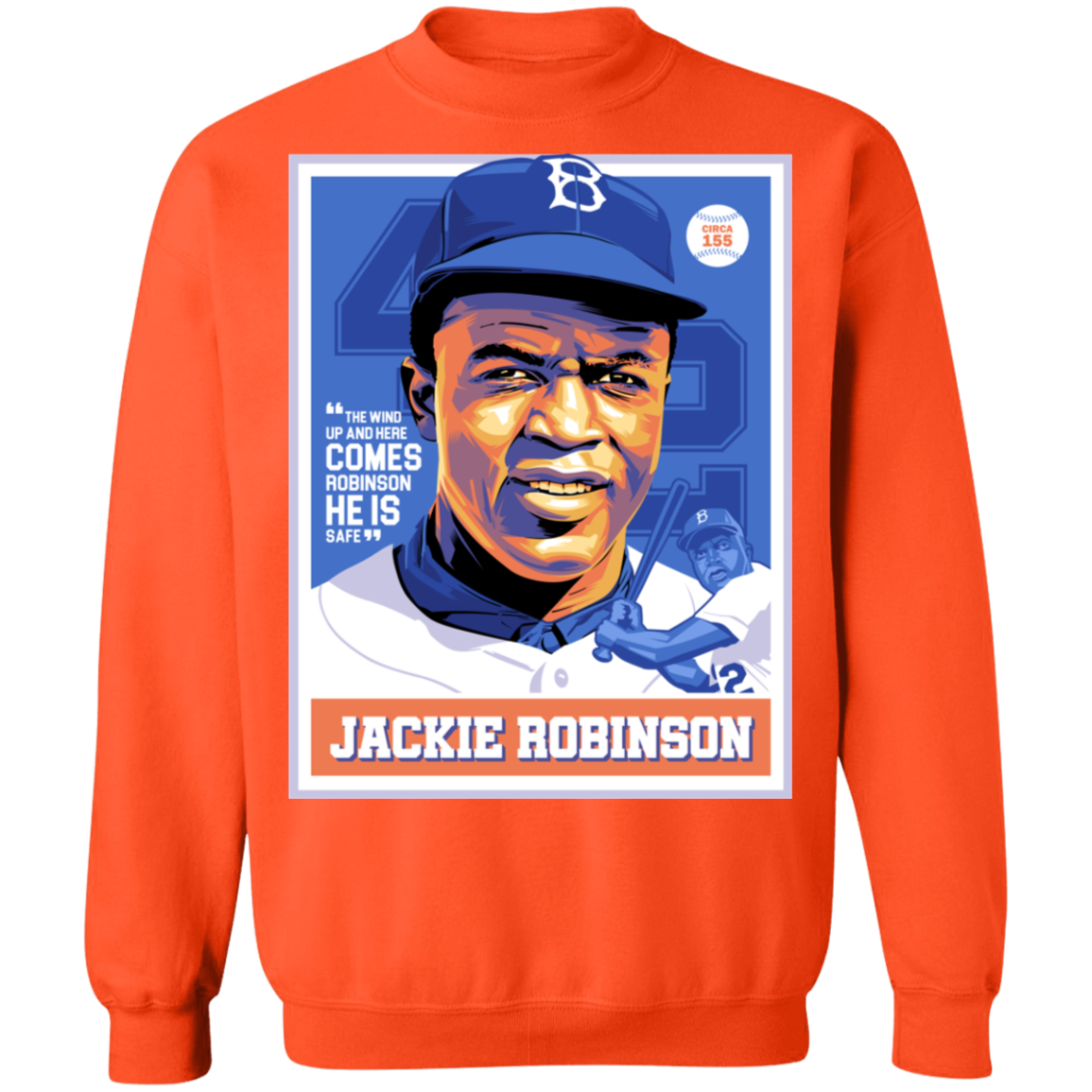 "JACKIE" Crewneck Pullover Sweatshirt