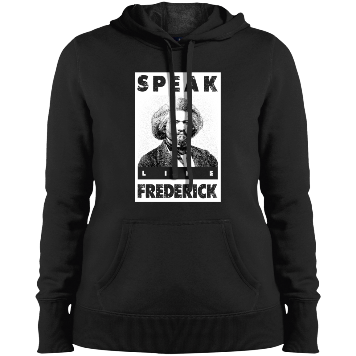 "LIKE FREDERICK" Ladies' Pullover Hooded Sweatshirt