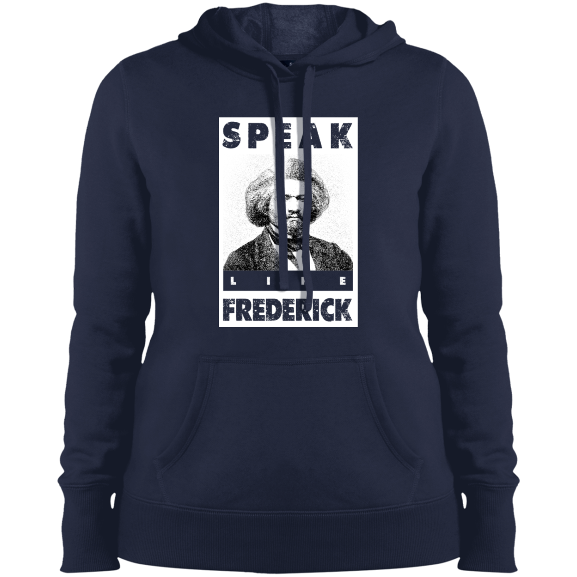 "LIKE FREDERICK" Ladies' Pullover Hooded Sweatshirt