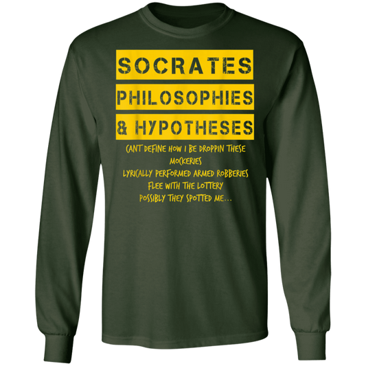 "SOCRATES" LS Ultra Cotton T-Shirt