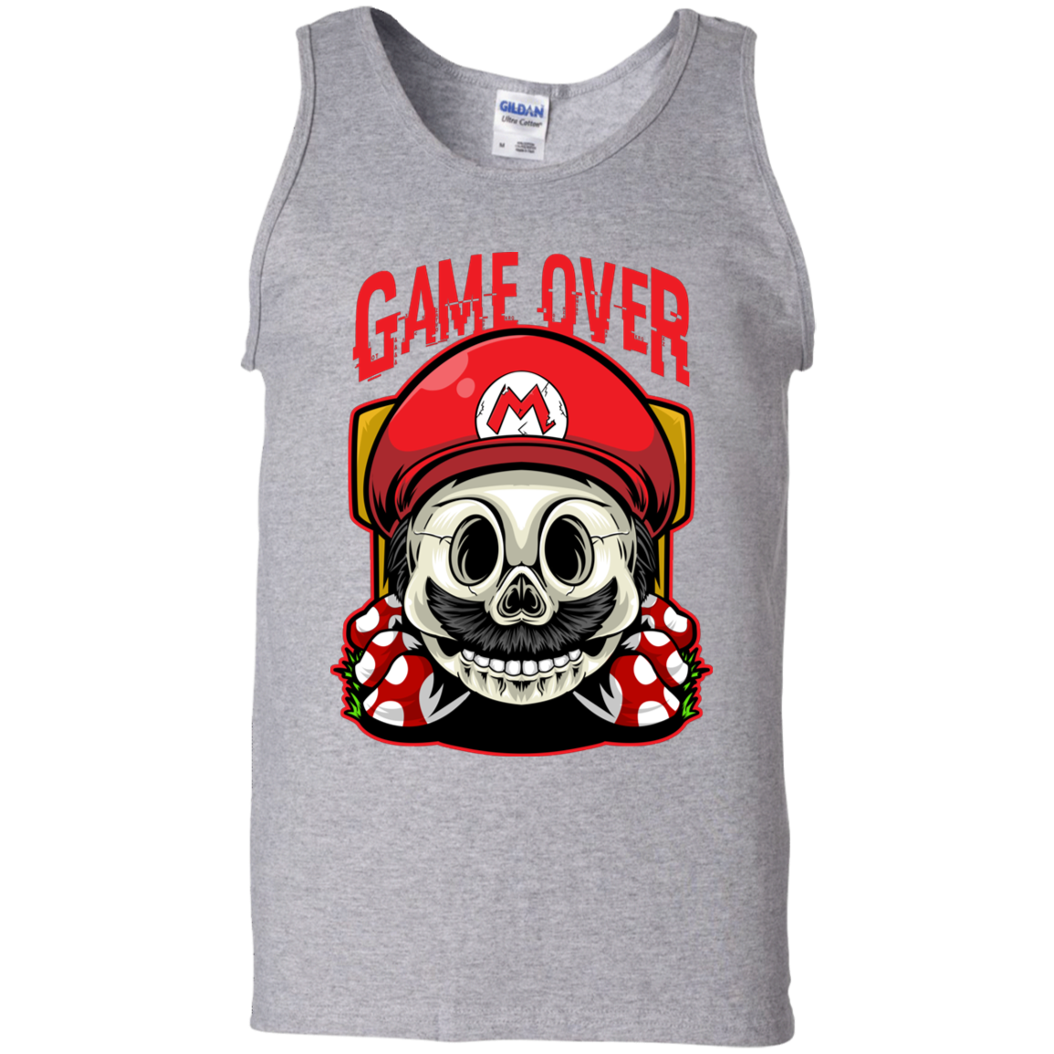 "GAME OVER" 100% Cotton Tank Top